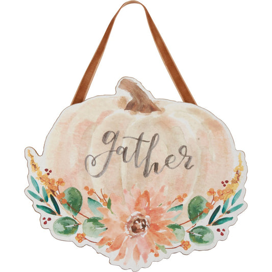 Gather Hanging Pumpkin Decor