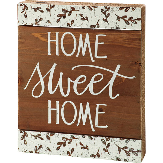 Sweet Home Slat Box Sign