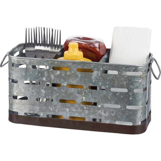 Rustic Olive Caddy