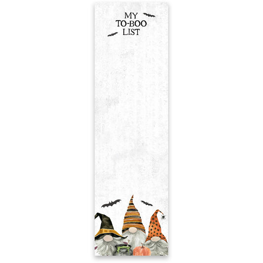 To Boo Do Gnome List Notepad