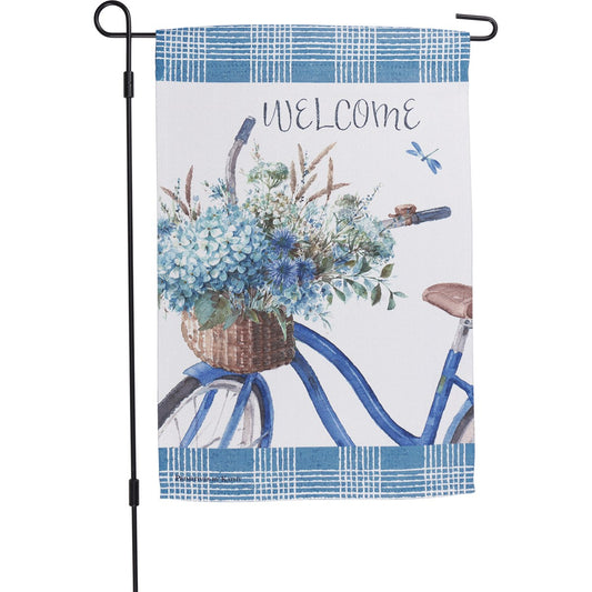 BIKE GARDEN FLAG