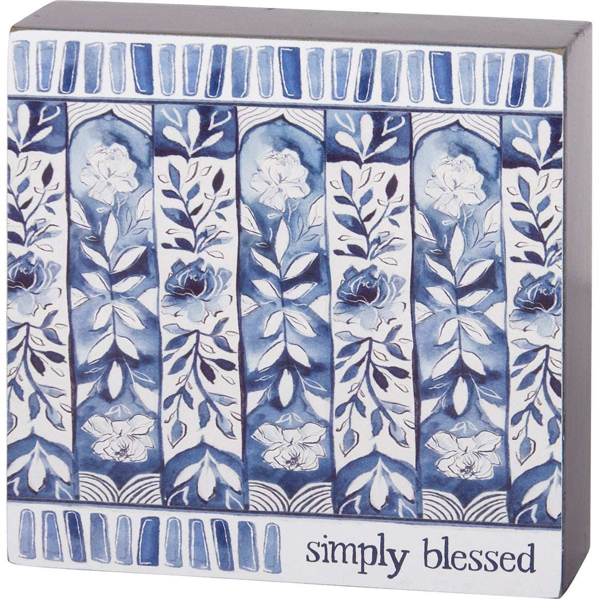 SIMPLY BLESSED BOX SIGN