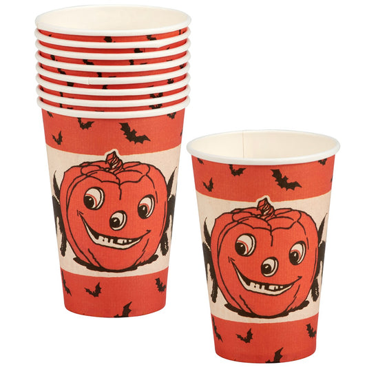 Halloween Set of 8 Paper Cups