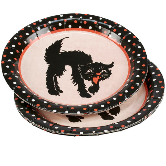 VINTAGE HALLOWEEN DESSERT PLATES