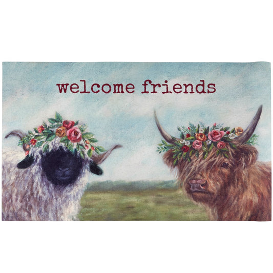 Welcome Friends Rug