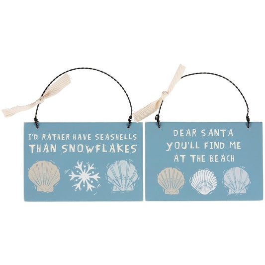 Sea Shells Ornament - Asst