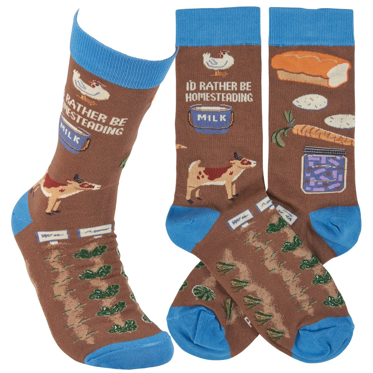 Rather Be Homesteading Socks