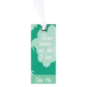 JESUS KNOWS ME BOOKMARK