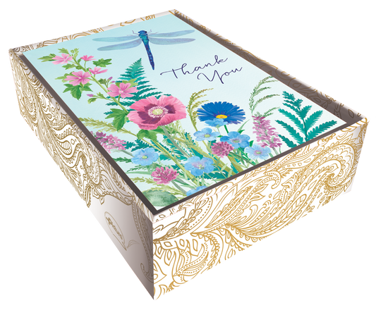DRAGONFLY BLANK THANK YOU NOTES