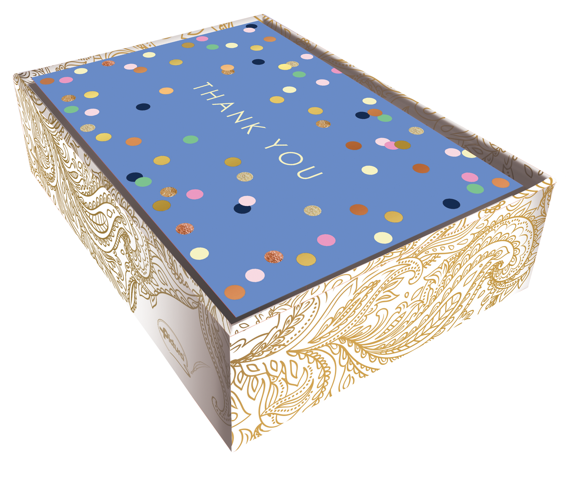CONFETTI THANK YOU BOXED NOTES