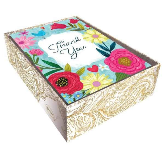 HAPPY DAY BLANK THANK YOU NOTES