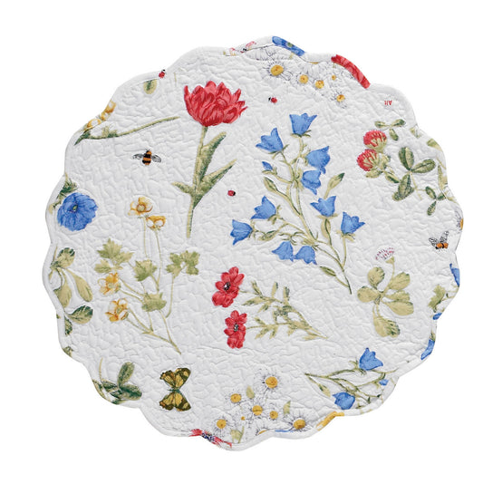 Round Placemat Wildflower