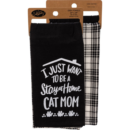 CAT MOM Kitchen Towel Set