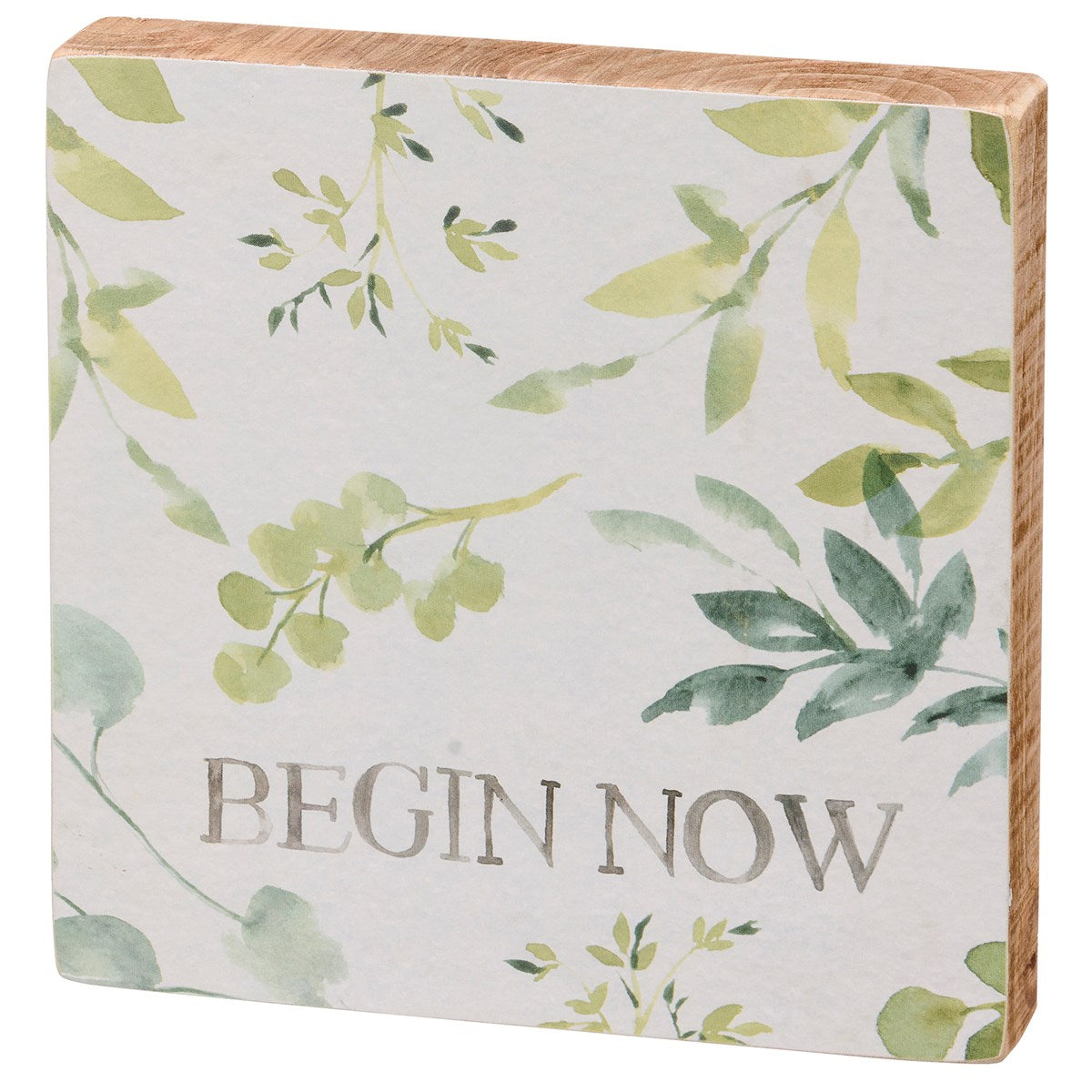 BEGIN NOW BLOCK SIGN