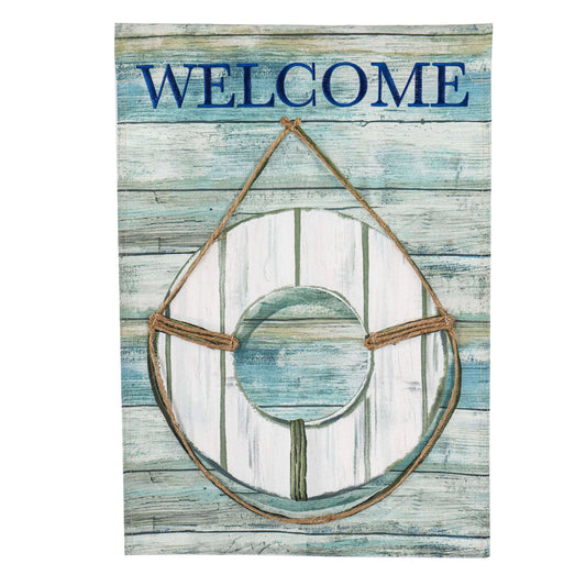 Lifesaver Garden Linen Flag