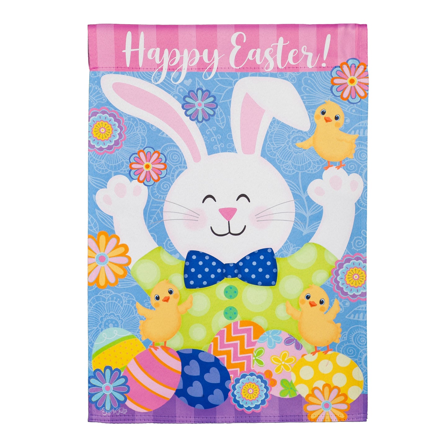 EASTER FUN GARDEN FLAG