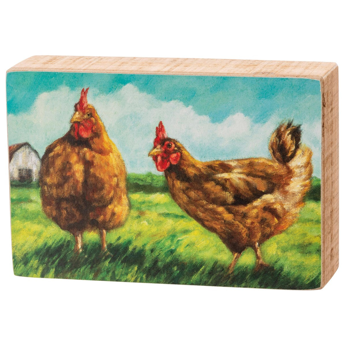 Chickens Box Sign
