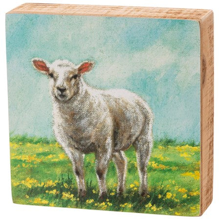 SHEEP BOX SIGN