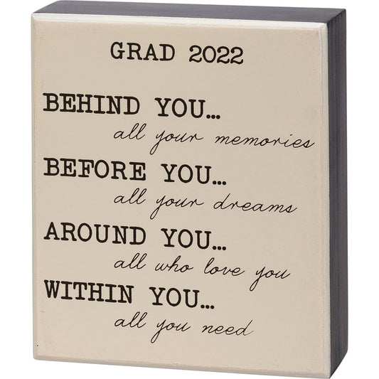 Grad 2022 Box Sign