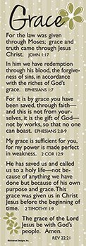 GRACE Bookmark Pack 10