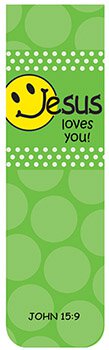 JESUS LOVES YOU MAGNETIC BOOKMARK