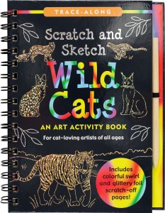 WILD CATS Scratch & Sketch