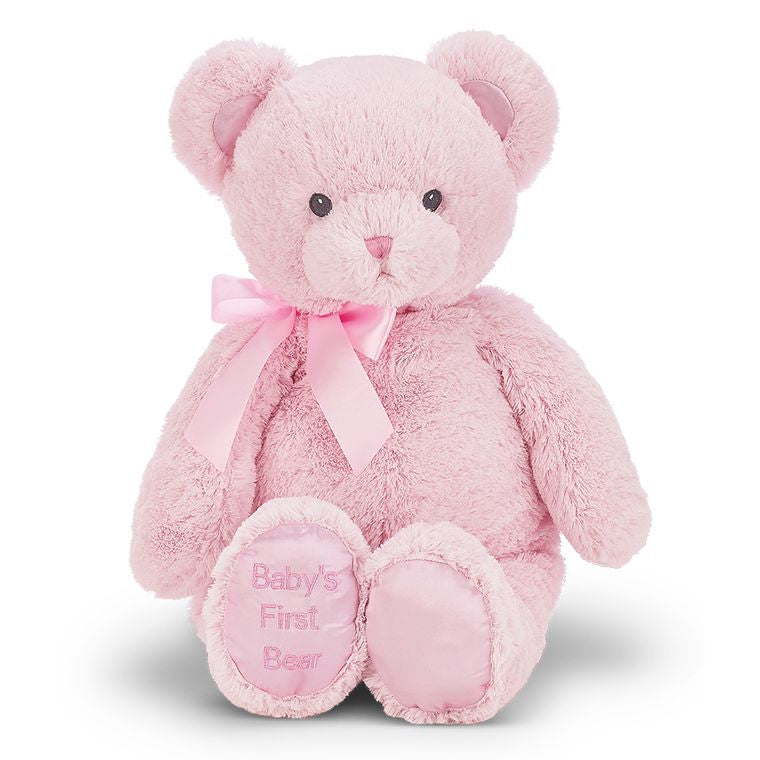 BABY'S 1ST PINK BEAR - JUMBO
