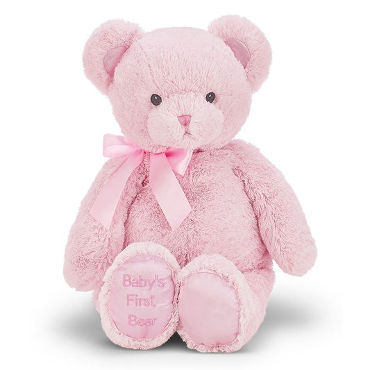 BABY'S 1ST PINK BEAR - JUMBO