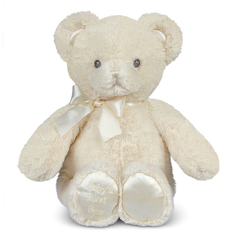 BABY'S 1ST CREAM BEAR - JUMBO