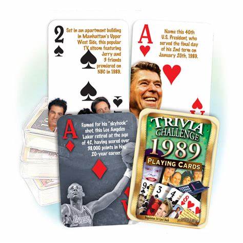 1989 Playing Cards