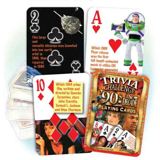 1990'S Decade Playing Cards