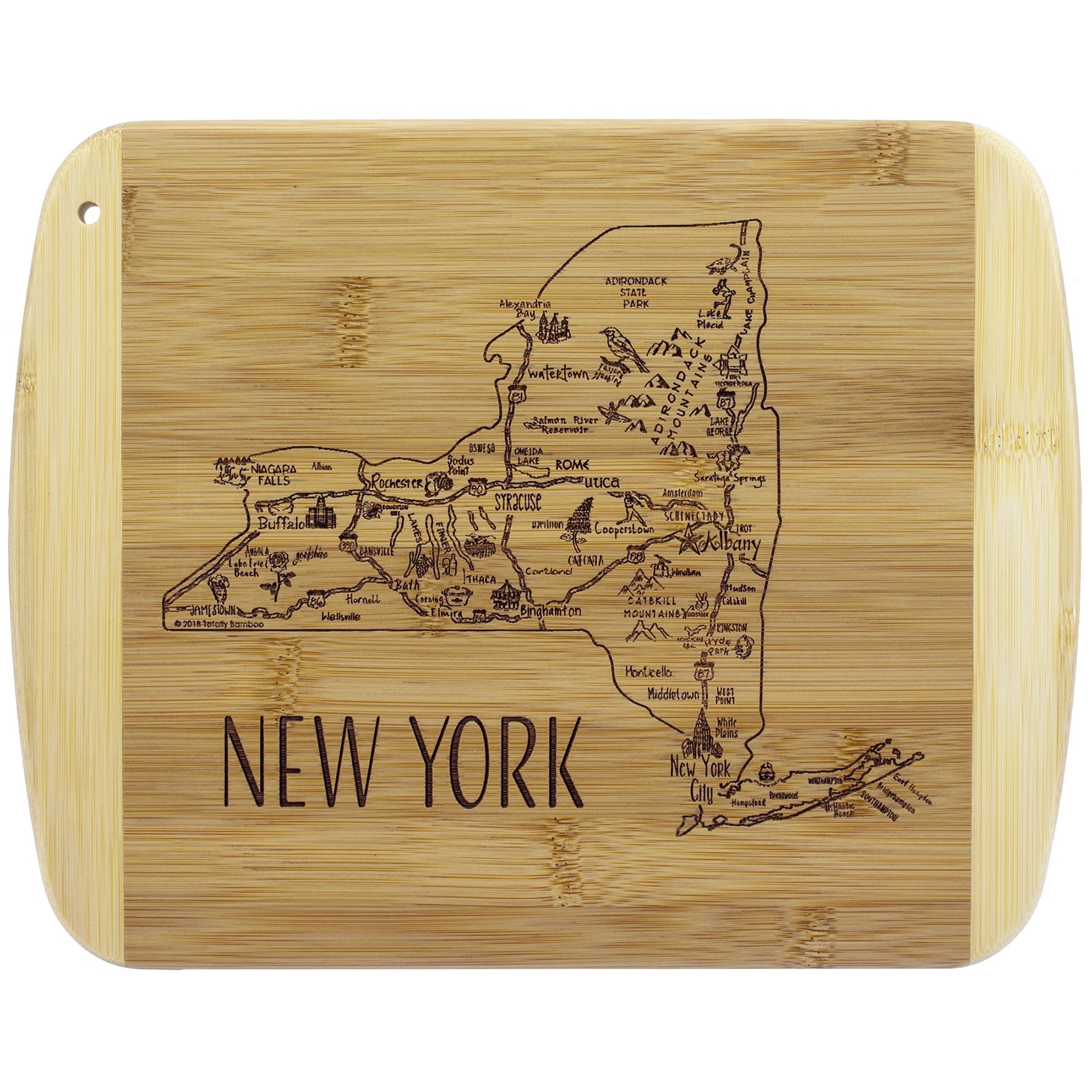 A Slice of NY Cutting Board