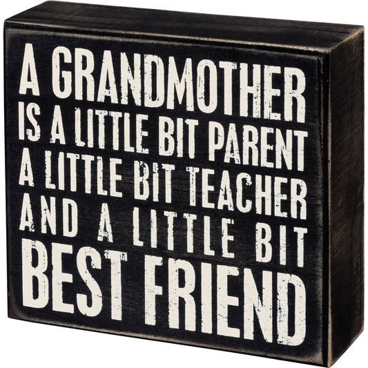 Grandmother Box Sign