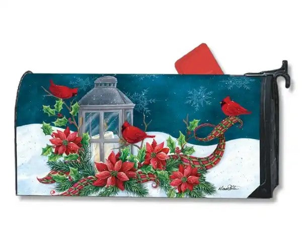 Cardinal Christmas Oversize Mailwrap