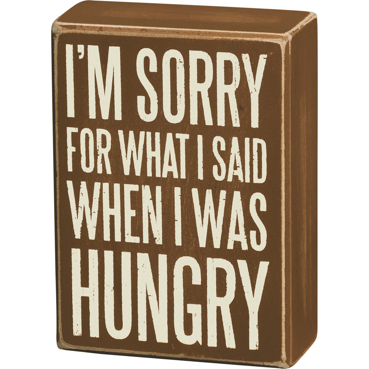 I'm Sorry Box Sign