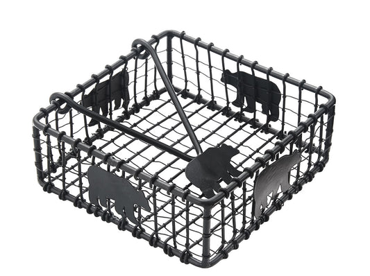 BEAR BEVERAGE NAPKIN HOLDER