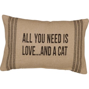 AND A CAT PILLOW