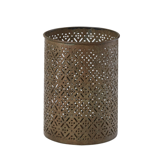 GARDEN FRETWORK PILLAR HOLDER