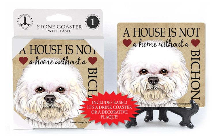 BICHON HOUSE COASTER