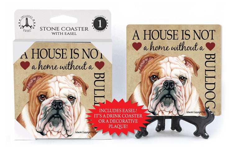 BULLDOG HOUSE COASTER