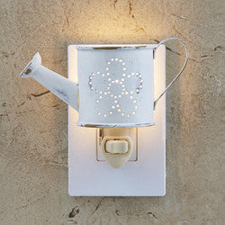 White Watering Can Nightlight