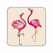The Flamingo Collection Coasters Set 6