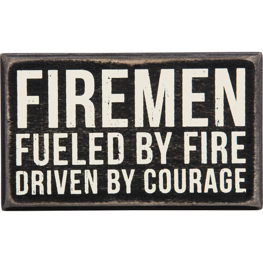 Fireman Box Sign