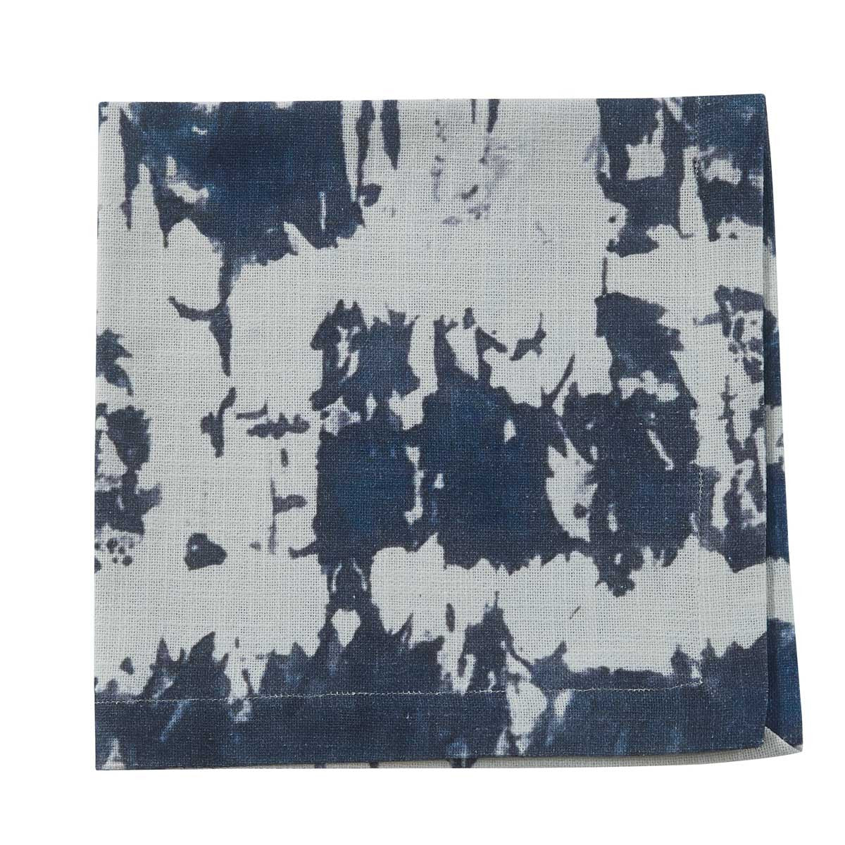 INDIGO PRINTED NAPKIN 20X20