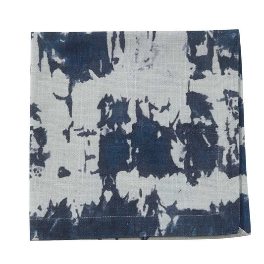INDIGO PRINTED NAPKIN 20X20