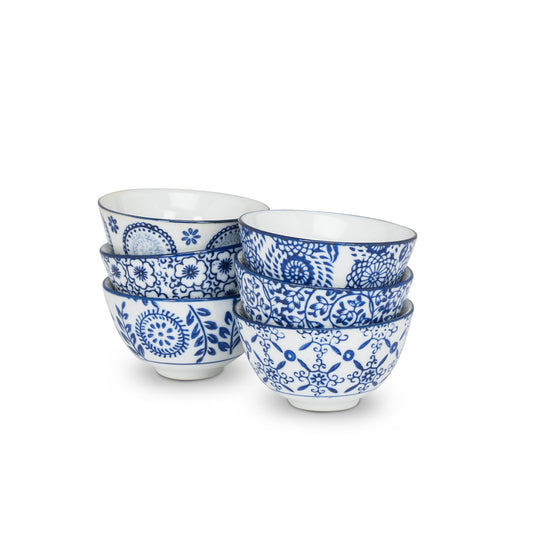 BONE CHINA GARDEN PLATE 4X6
