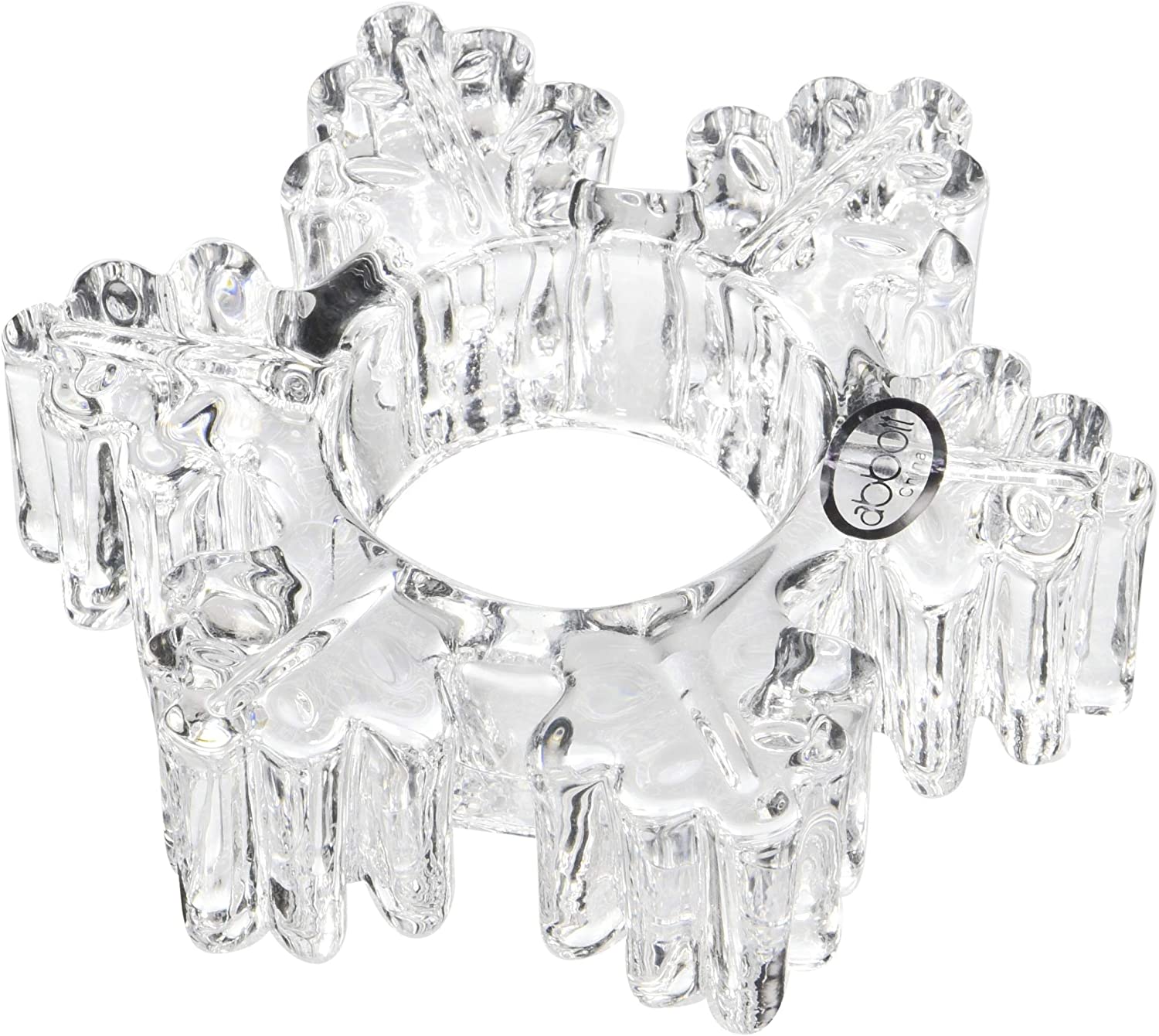 Snowflake Tealite Holder 4.5"