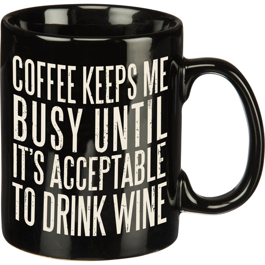 COFFEE KEEPS MUG