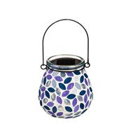 BLUE MOSAIC LANTERN