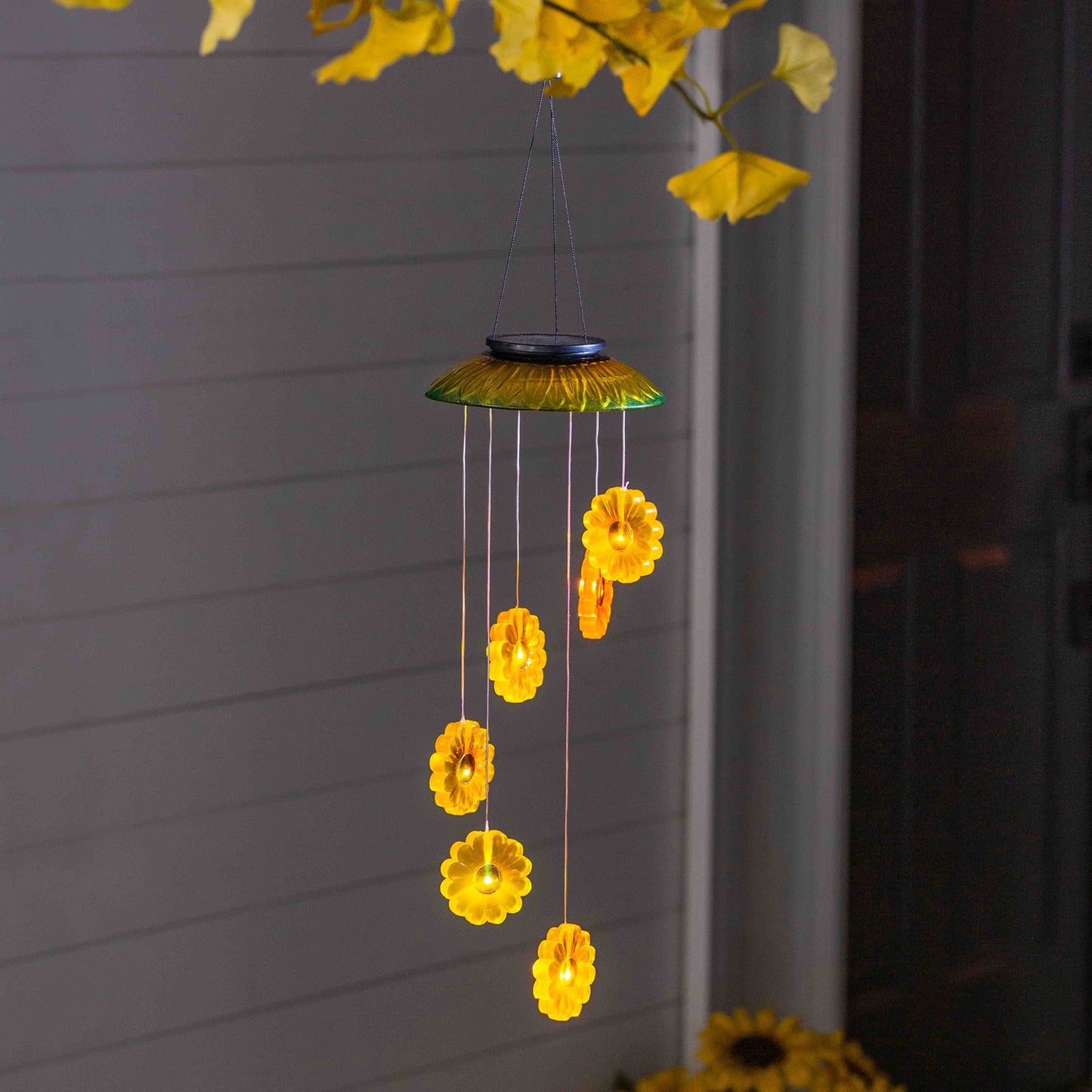 SUNFLOWER COLOR CHANGING SOLAR MOBILE